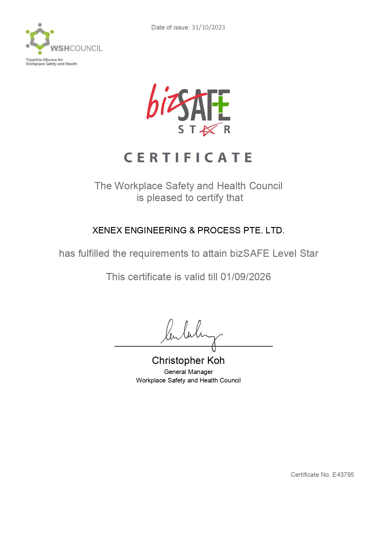 Safety Certification